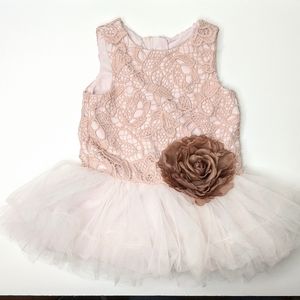 Girls Pippa & Julie‎ fancy party dress sz: 18M